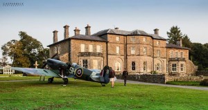 Spitfire at Cresselly for filming "Their Finest Hour and a Half". Pic by Caspar Beck Photography